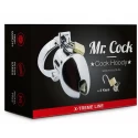 Stalowy pas cnoty Extreme Line Cock Hoody Cage Ring 50 mm