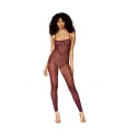 Catsuit bodystocking & shrug diamond