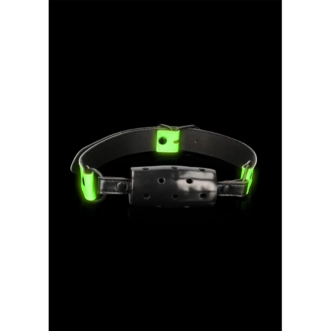 Cylinder gag - glow in the dark