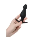 Anal plug A-Toys, size: M black