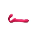 Mighty-thrust thrusting & vibrating strapless strap-on with remote