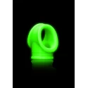 Cock ring & ball strap - glow in the dark