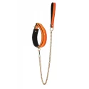 RADIANT COLLAR AND LEASH GLOW IN THE DARK ORANGE