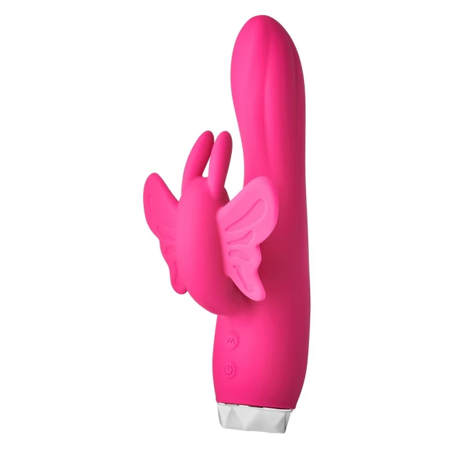 FLIRTS BUTTERFLY VIBRATOR PINK