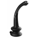 Szklane dildo z przyssawką Icicles No. 87