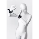 Anonymo handcuffs, PU leather, black