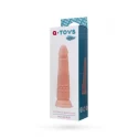 A-TOYS, Realistic Dildo, TPE, Flesh, 16.8 cm
