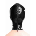 Latexowa maska z otworami na oczy i usta