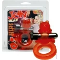Pierścień z wibracjami Jelly Bear Cockring