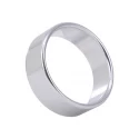 Brushed alloy - cockring - extra large