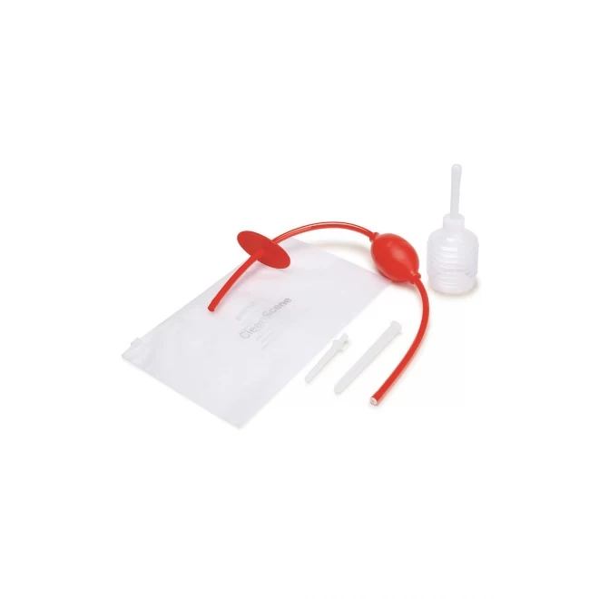 CLEANSCENE 5PCS HIGGINSON ANAL DOUCHE SET