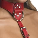 Female Chest Harness - Red