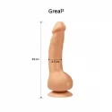 Dildo z wibracją Greal 2