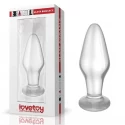 Szklany korek analny Glass Romance