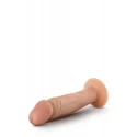 DR. SKIN PLUS 6 INCH POSABLE DILDO CHOCOLATE