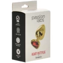 Anal Plug Hearty Large Silver/Pink Passion Labs
