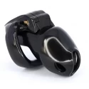 Chastity Cage Cock Trainer Hard Plastic Black Pass