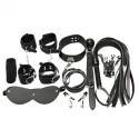 BDSM Set 9 Pieces Black Guilty Toys