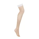 S814 pończochy czarne s/m