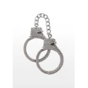 Diamond Wrist Cuffs Silver