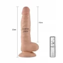 Realistyczne dildo z wibracją 8.5"