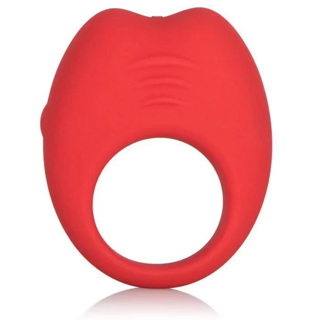 Colt silicone rechargeable cock ring - red