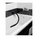 1" swirl hose - 18" long