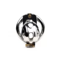 Deluxe lockable chastity cage