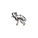 Deluxe lockable chastity cage