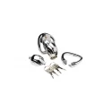 Deluxe lockable chastity cage