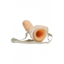 Nakładka na członka z paskami Hollow Extender For Men