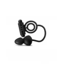 Korek analny z wibrującym ringiem - Anal Plug with Vibrating Cockring