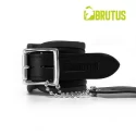 Brutus leather ankle restraints black/black