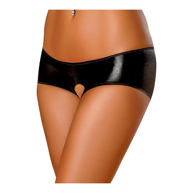 Liquid onyx split back boy short