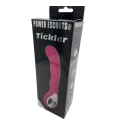 Tickler Pink Silicone GSpot Vibrator – Rechargeable