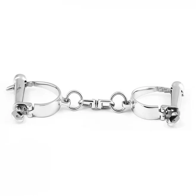 Darby-style heavy hand cuffs