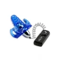 Żelowa nasadka z wibracjami Vagina Plug Vibrating Jelly Clit Tickler
