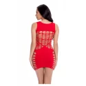 DYNAMITE DIVA DRESS RED, PLUS SIZE