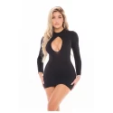 DEVILISH BACKLESS DRESS BLACK, PLUS SIZE