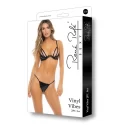 VINYL VIBES 2PC SET BLACK, M/L