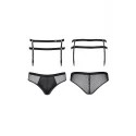 CRD GARTER BELT AND BRIEFS, L