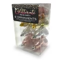 Glitterati penis metallic ornaments, 8