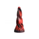 Hell kiss twisted tongues silicone dildo