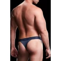 LOW-RISE THONG-BLACK, L/XL