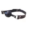 Knebel na regulowanym pasku Ball Gag Fetish Game Black Passion Labs
