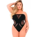 PRIVATE PARTS TUBE BODYSUIT PLUS SIZE