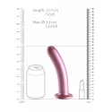 Dildo do punktu G Smooth 17cm