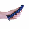 Beaded g-spot dildo - 6,5'' / 16,5 cm