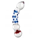 Szklane dildo z wypustkami Icicles No.18
