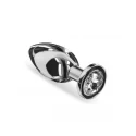 Duży stalowy korek analny Weighted Steel Butt Plug L
